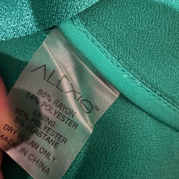 ALEXIS Komosa Emerald Wrap Mini Dress - Picture 8 of 8